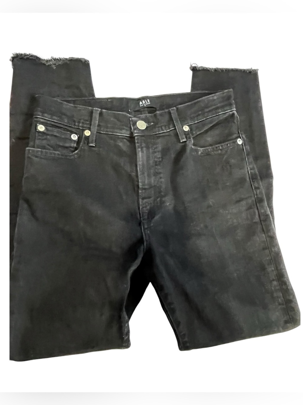 Able Black the High Rise Skinny Jeans